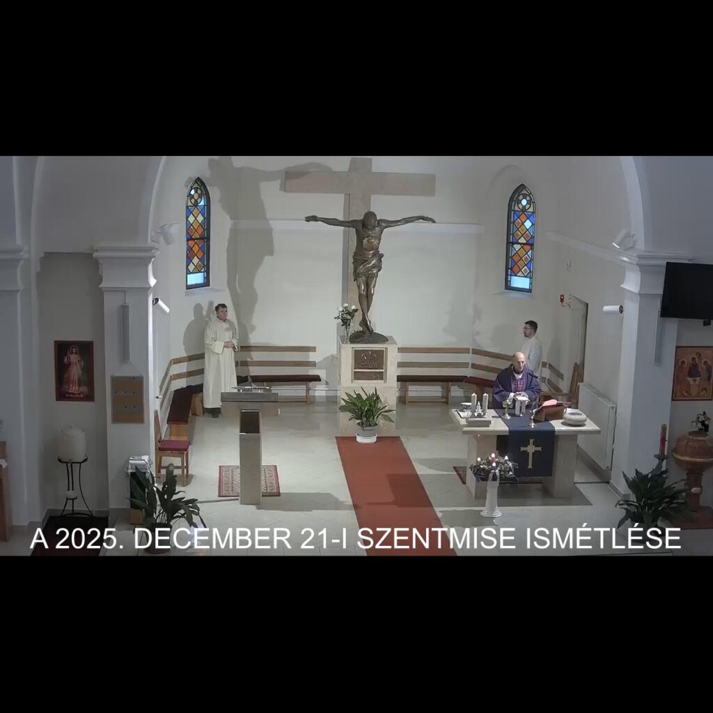 2025. december 21. - Advent 4. vasárnapja