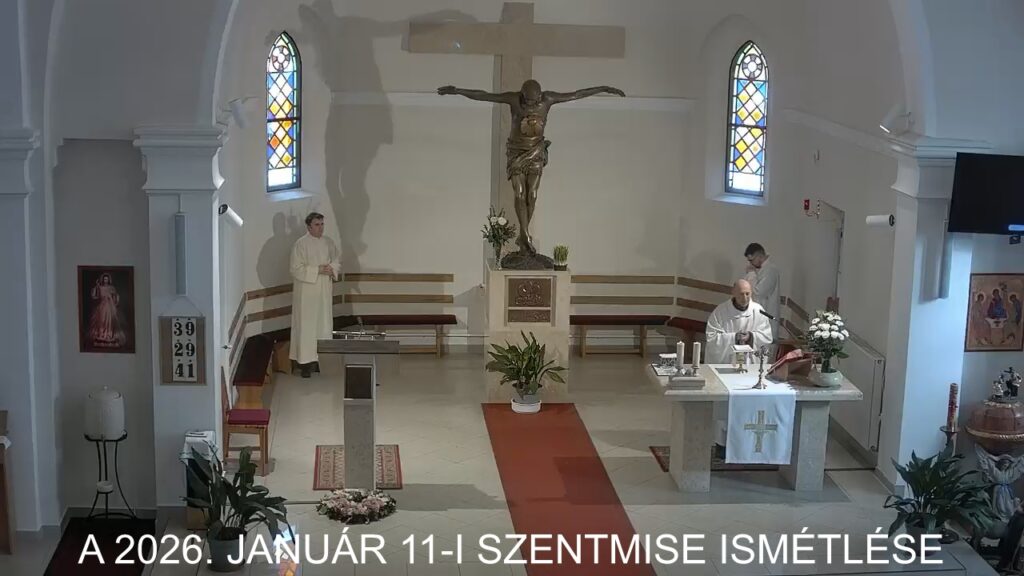 2026. január 11. - Urunk megkeresztelkedésének ünnepe