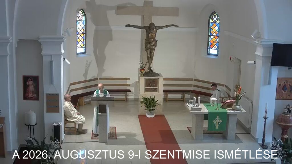 2026. augusztus 9. - Évközi 19. vasárnap