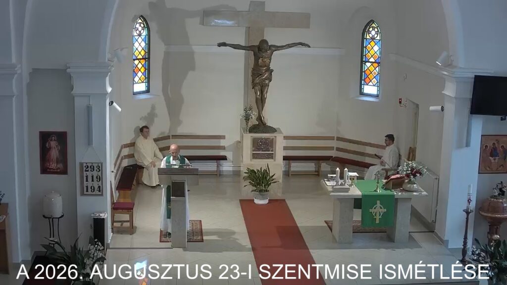 2026. augusztus 23. - Évközi 21. vasárnap